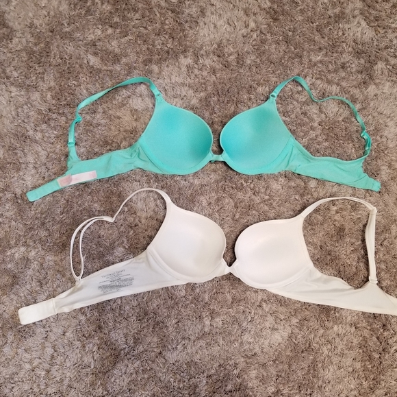 Victoria's Secret Bras - two count 34A pushup - Picture 2 of 5